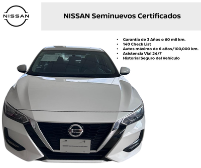 2023 Nissan SENTRA 4 PTS ADVANCE CVT AAC F NIEBLA RA-16