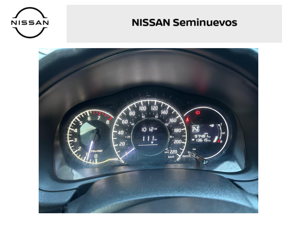 2019 Nissan NOTE 5 PTS ADVANCE CVT AAC F NIEBLA GPS RA-16
