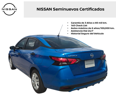 2024 Nissan VERSA 4P SENSE L41.6 MAN