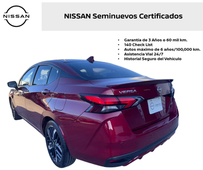 2024 Nissan VERSA 4P SR L41.6 AUT