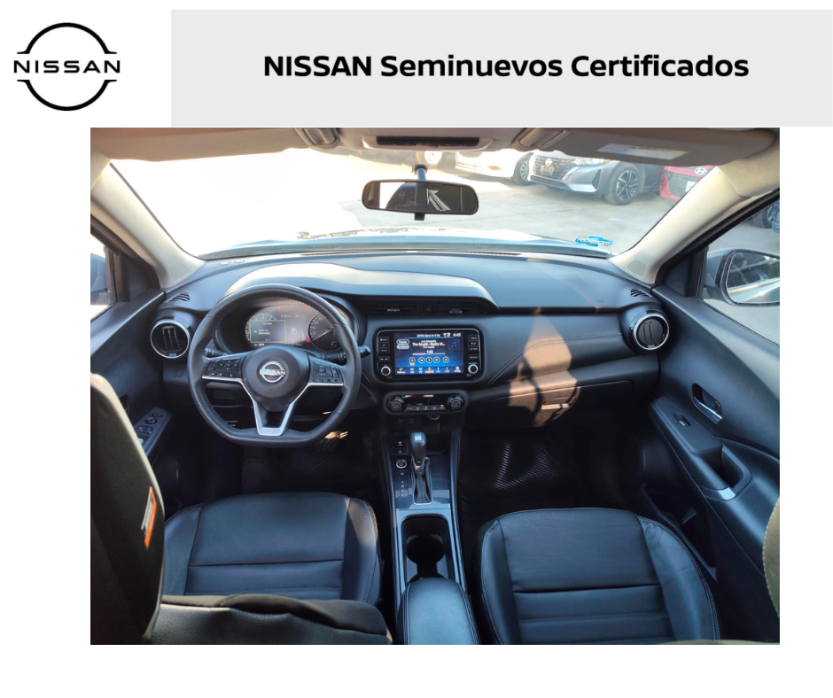 2023 Nissan KICKS 5 PTS EXCLUSIVE 16L TA AAC AUT PIEL GPS RA-17