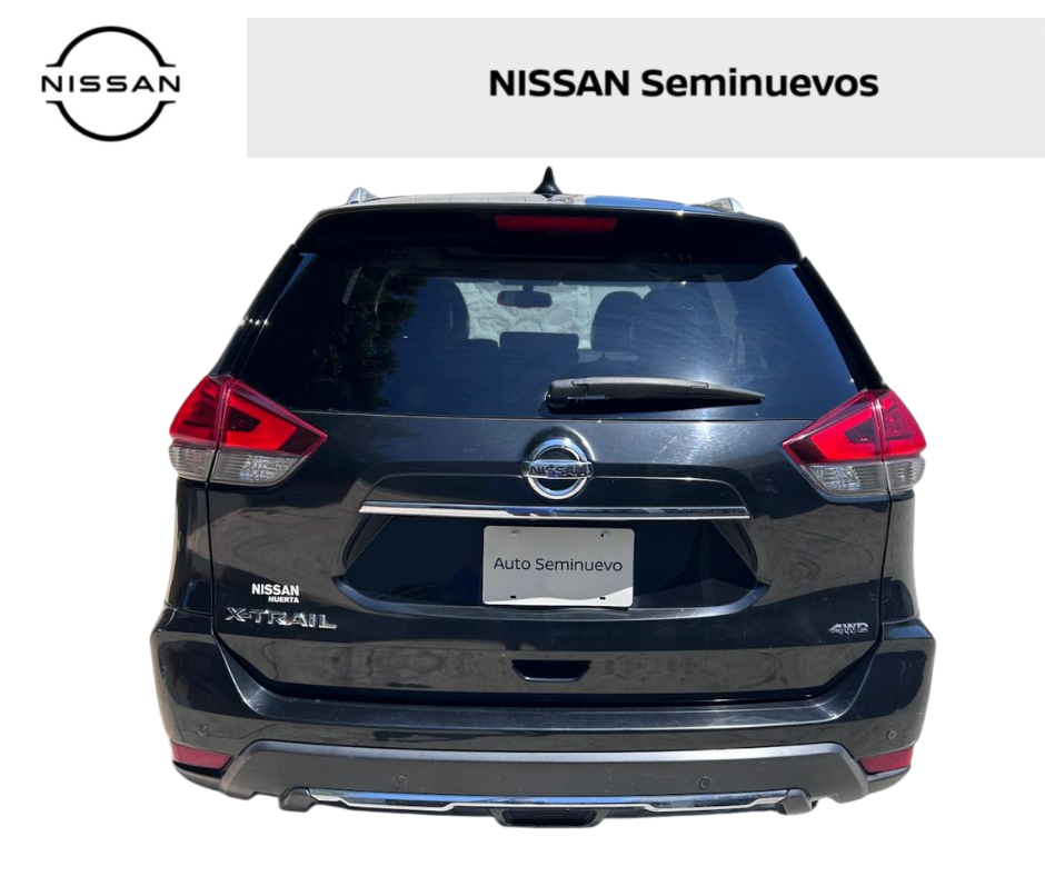 2018 Nissan X-TRAIL 5 PTS EXCLUSIVE CVT PIEL CD QC GPS 7 PAS RA-18 4X4